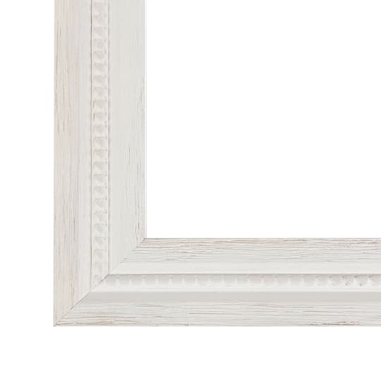 6 Pack: Home 8" x 10" Whitewash Grooved Wood Frame with Mat by Studio Décor®